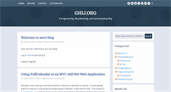 Desktop Screenshot of ghij.org